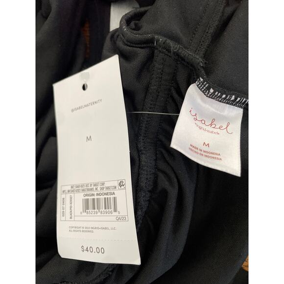 Maternity Swimsuit One Piece Black Medium New - Picture 6 of 6